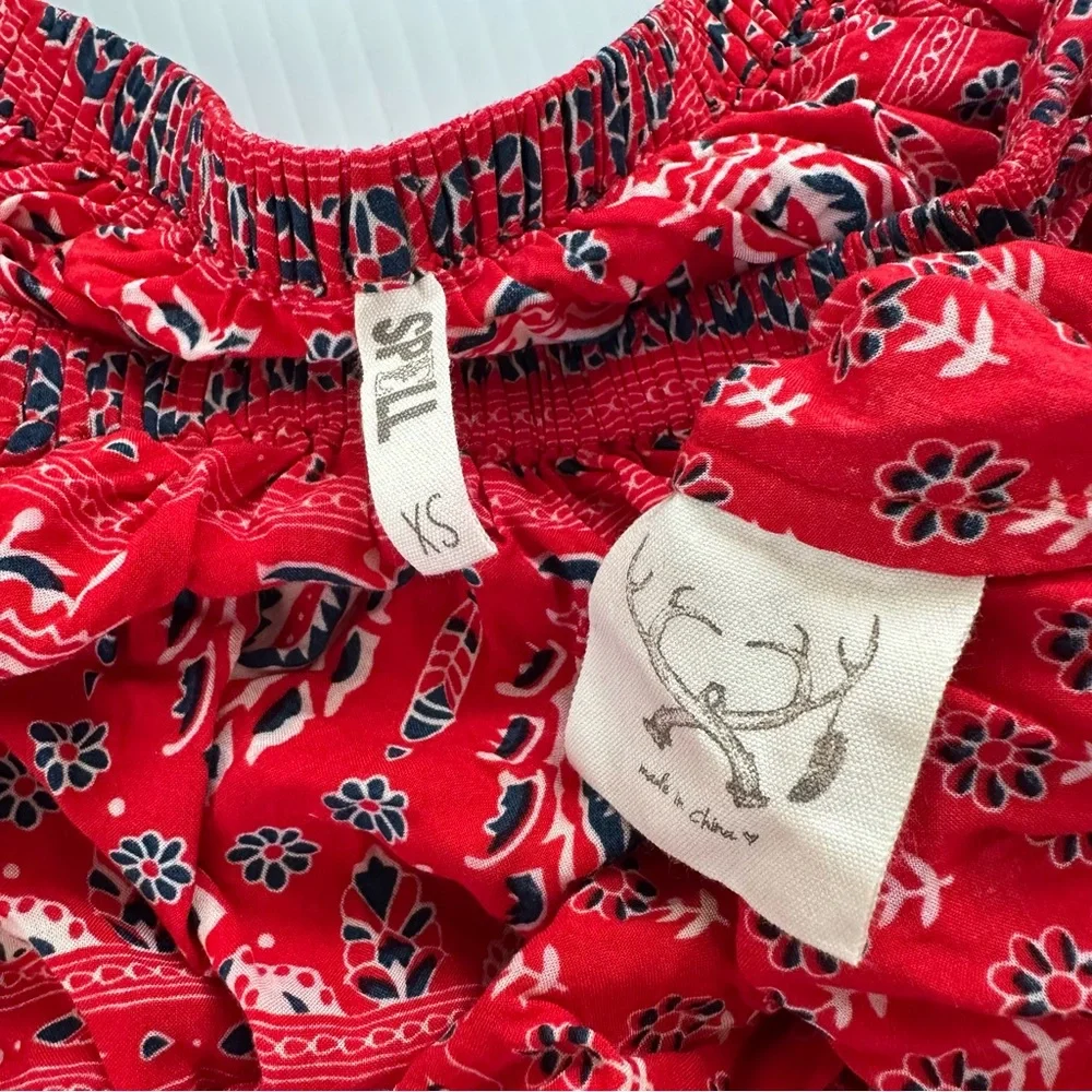 Spell Gypsiana Crop Top Ted, XS